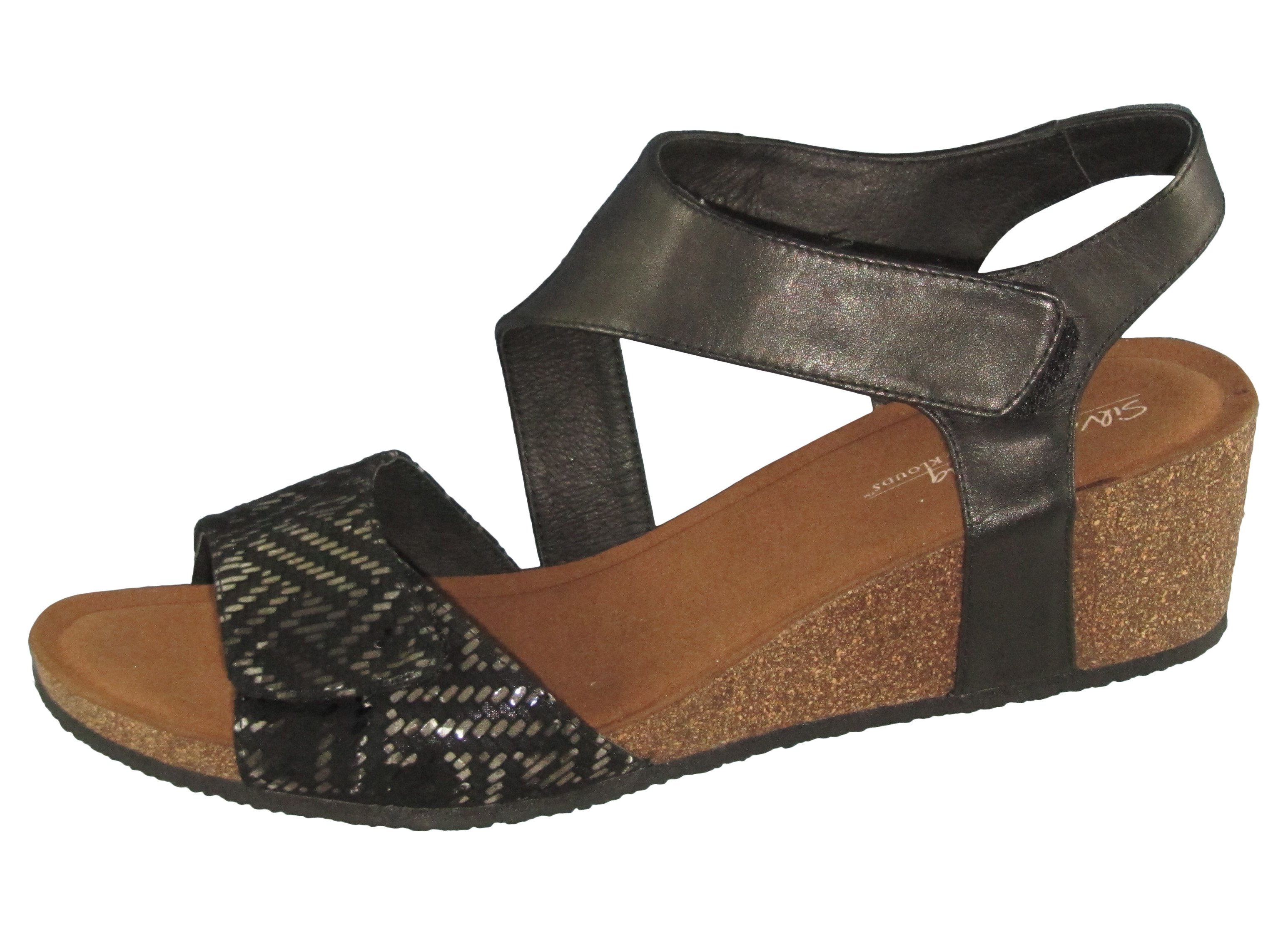 KYRA SILVER LINING WOMENS SHOESSANDALS heels Shirley's Shoes