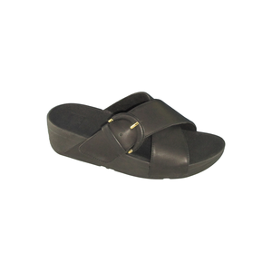 LULU BUCKLE SLIDES FITFLOPS