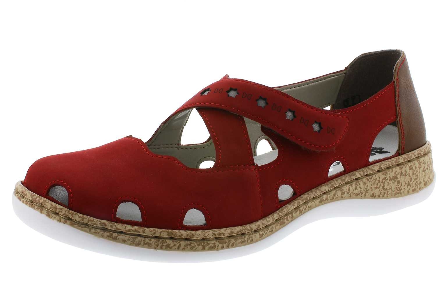 46356 RIEKER - WOMENS SHOES-SHOES - low to flat : Shirley's Shoes ...